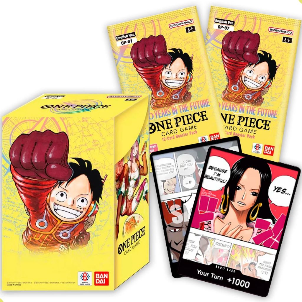 One Piece TCG Double Pack Set 4 OP 07 500 Years In the Future Card
