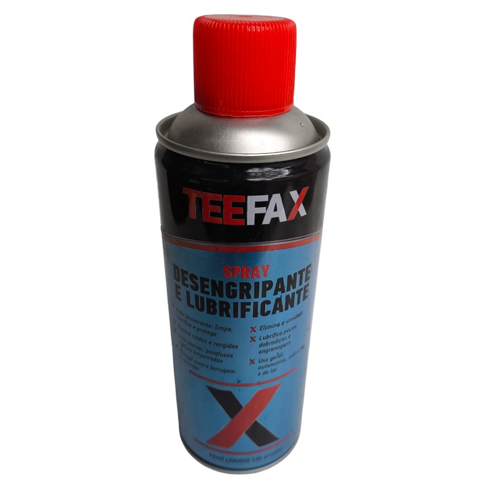 Spray Lubrificante Desengripante Teefax 230g | Shopee Brasil