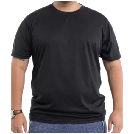 Kit 5 CAMISETAS PLU SIZE(g1g2g3) Masculina Treino Academia Esportes Exercícios Corrida