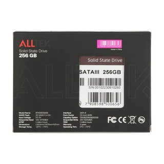 SSD Alltek 2.5 SATA III 6 Gbs - ATKSSDS 256GB
