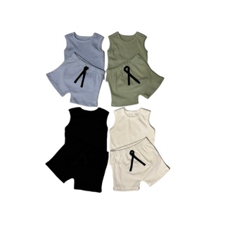 Kit 3 Conjunto Infantil Bebê Recém Nascido Ribana Canelada de Alta Qualidade Confortavél em Oferta na Shopee