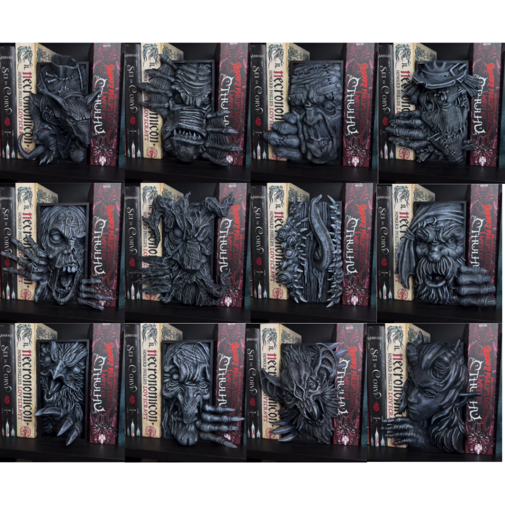 Aparador de livros book nook Fantasia medieval