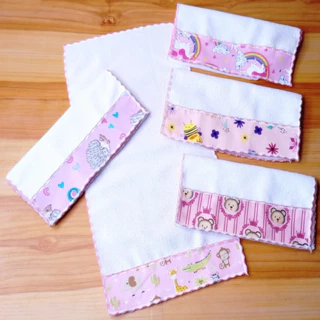 Toalhinhas de Boca e Ombro Kit Maternidade Tecido Felpudo com 5 Unidades em Oferta na Shopee