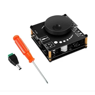 Mini Amplificador Estéreo Digital, 50W, X2 Speaker, Módulo de Amplificador de Potência, Compatível com Bluetooth 5.0