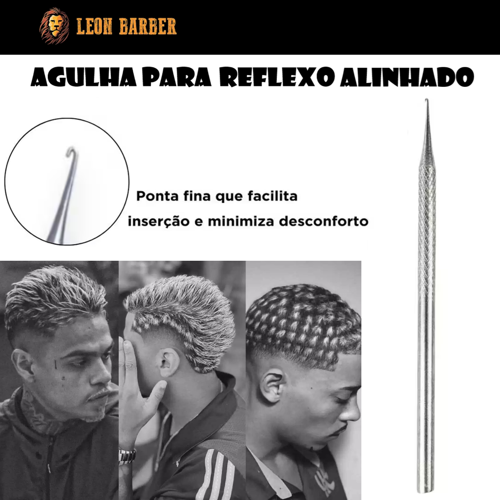 Agulha Para Puxar Mecha Luzes e Reflexo Agulha Para Reflexo