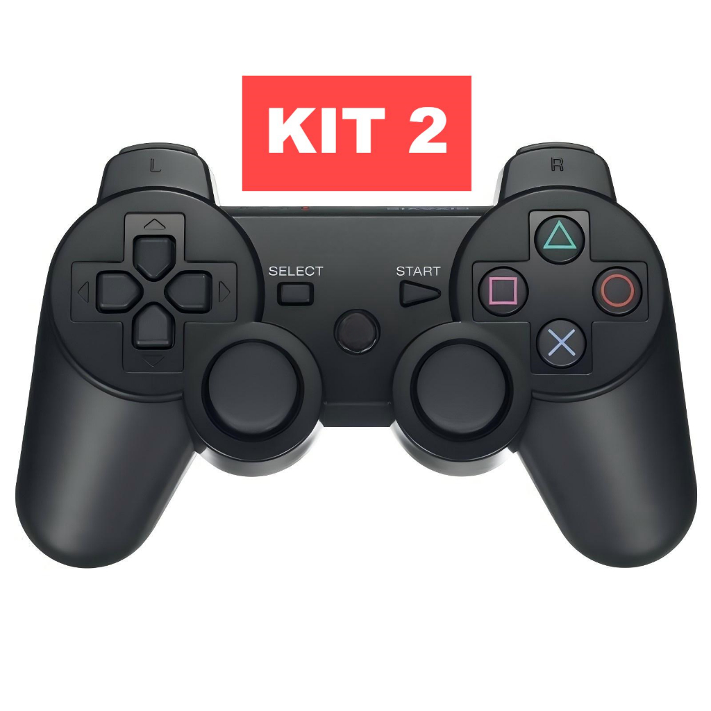 Controle PS3 Sem Fio Joystick Playstation Dualshock 3