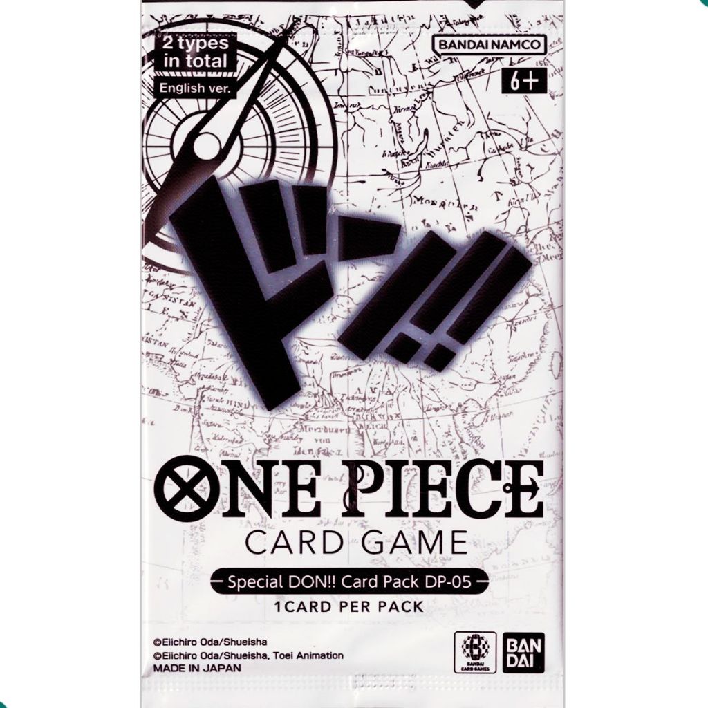 One Piece TCG Double Pack Set 5 OP 05 Two Legends Card Game Inglês