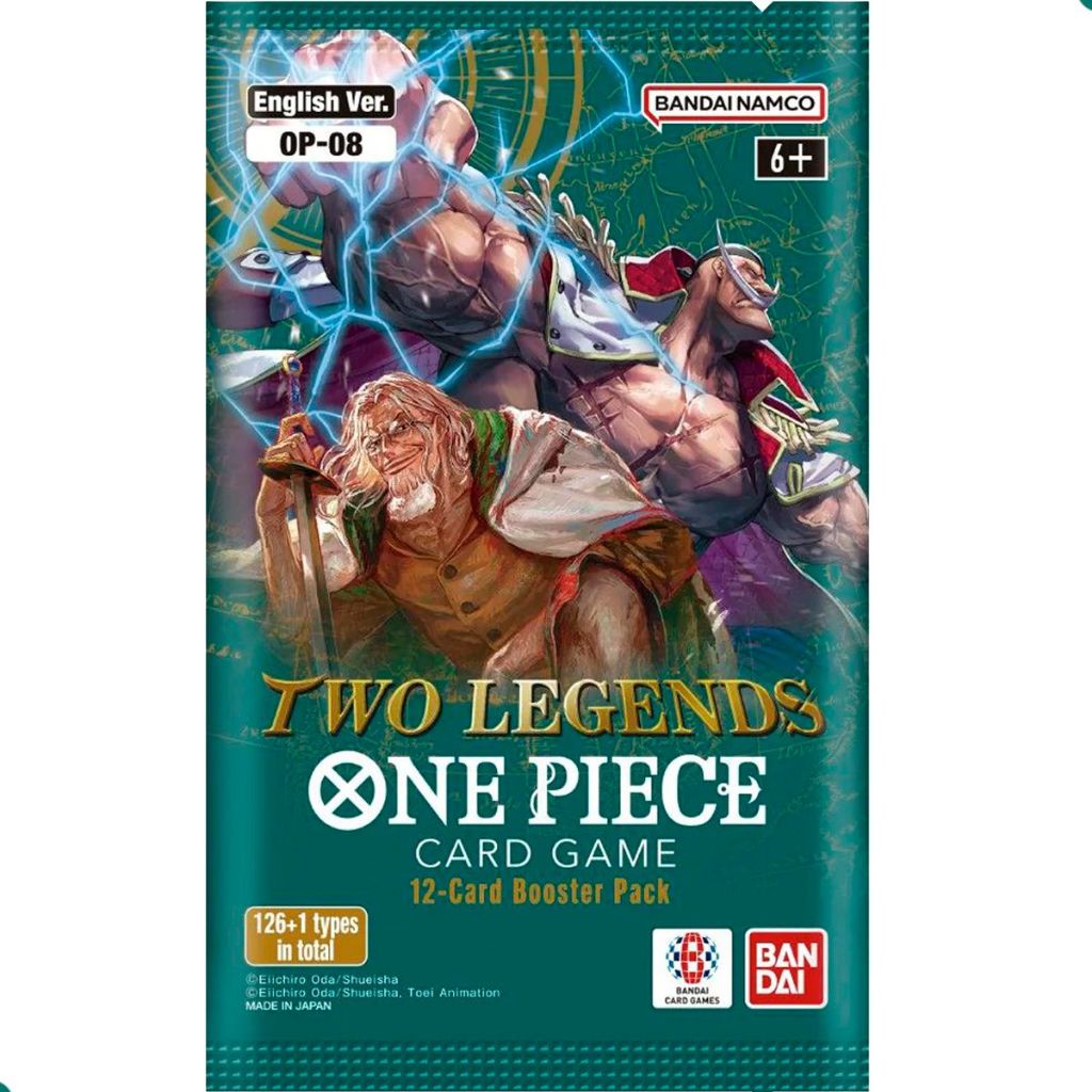 One Piece TCG Double Pack Set 5 OP 05 Two Legends Card Game Inglês