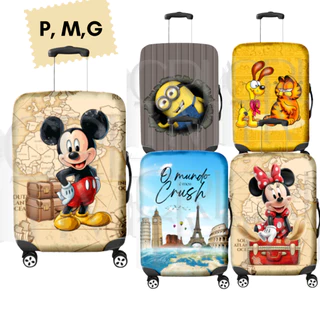 Capa de Mala para Viagem Protetora Estampas Personagens Capa de Mala para Viagem Protetora Estampas Personagens