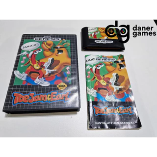 ToeJam & Earl para Mega Drive - Completo, Original