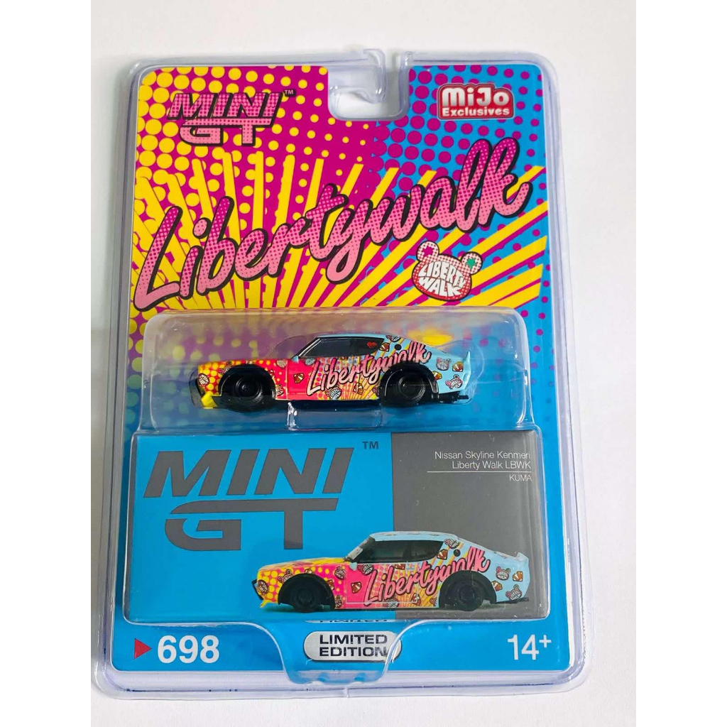 Mini GT - Nissan Skyline Kenmen Liberty Walk LBWK - Kuma