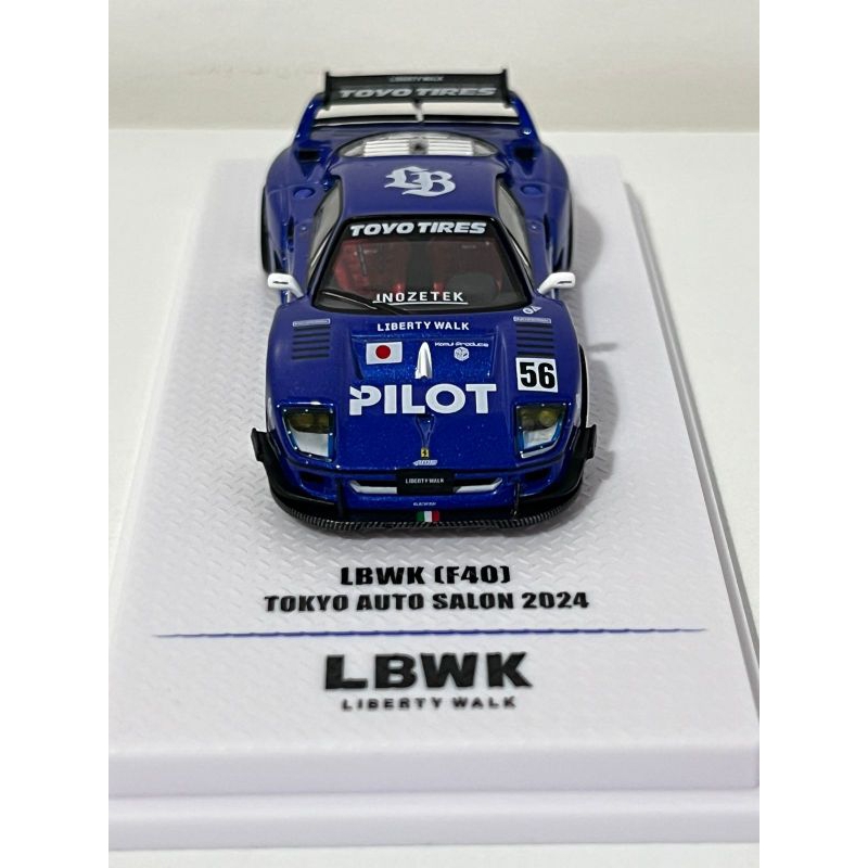 Ferrari F40 Liberty Walk Tokyo Auto Salon 2024 INNO64 | Shopee Brasil