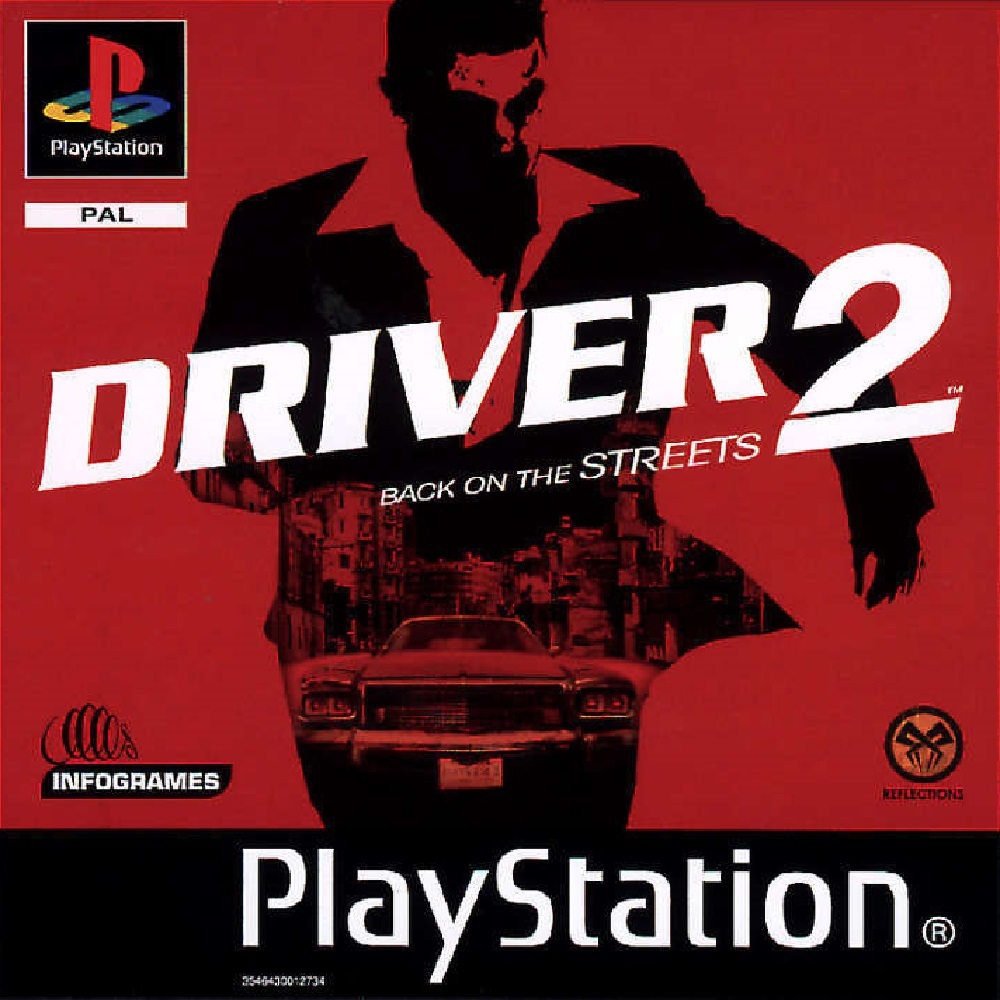 Capa do Driver 2 para PlayStation 1