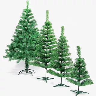 Árvore Pinheiro de Natal Tradicional Verde Decoração Natal