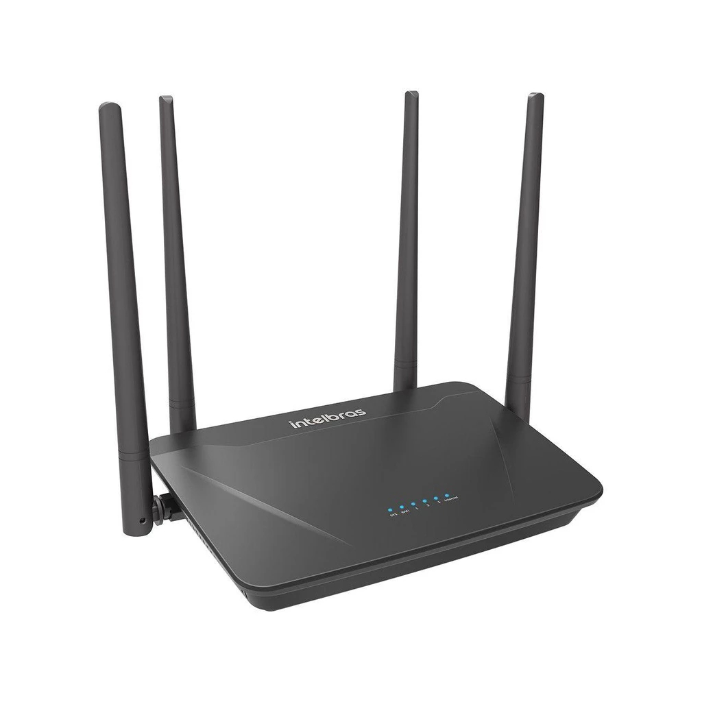 Roteador Intelbras ACtion RF 1200 1200Mbps - 4 Antenas Wi-Fi 5 4 Portas ...