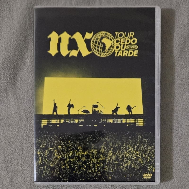 DVD Nx Zero - Tour Cedo ou Tarde Ao Vivo (Show Completo) | Shopee