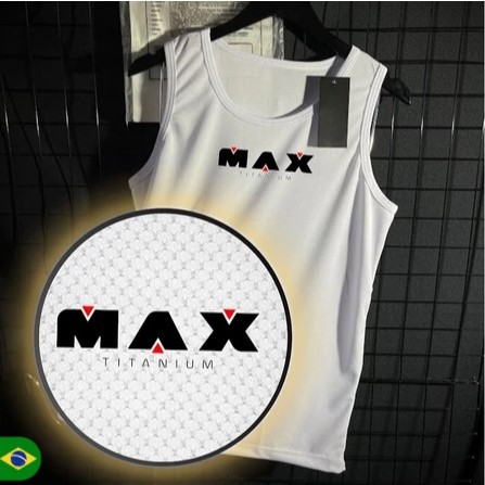 REGATA Dry Fit Masculina - Modelo MAX Academia, Corrida, CrossFit, Ideal Para Treinos Intensos Promoção