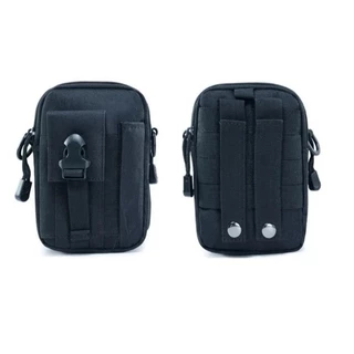 Bolsa Militar Pequena Tática Multiuso Utilitária PRETO (8031/9366)