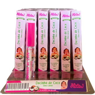BOX 37 Gloss Labial Docinho De Coco Qbela Manuela Incolor
