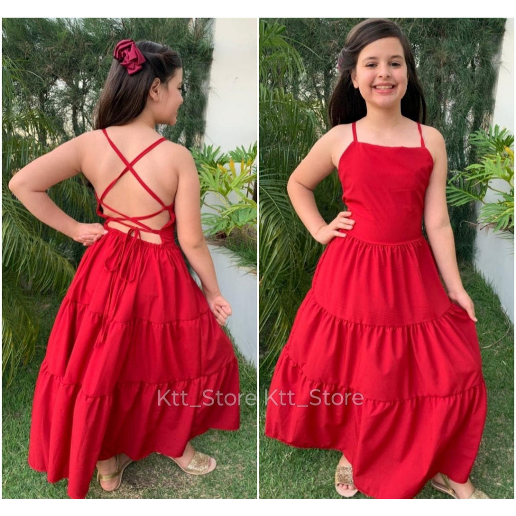 Vestido Longo para Adolescente de 13 Anos na Black Friday 2025 | BuscaProdutos