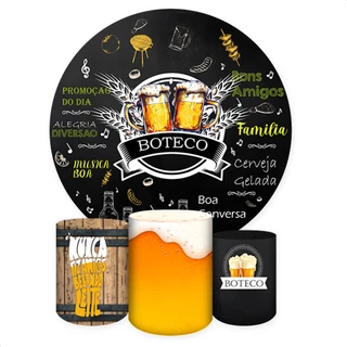 Banner Aniversário Cerveja - Decoração Festa Temática