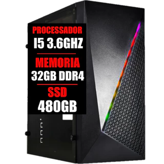 Pc Gamer Intel Core I5 6 Geração 3.6Ghz / 32gb Ram Ddr4 / Ssd 480gb