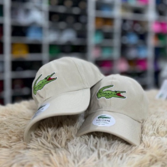 Boné BIG CROC Bege Linha Premium Aba Curva Masculino e Feminino ...