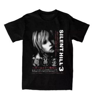 Camiseta Camisa Blusa Unissex Algodão Silent Hill 3 Men Women T Shirt Horror Game