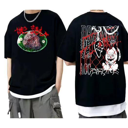 トップス SOAP08 Demon t-shirt by Drain Gang sizeM SOAP08 Demon t-shirt by Drain Gang sizeM Drain Gang Shop