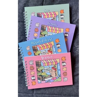 Livro Bobbie Goods para Colorir A5 - 50 folhas grossas e Capa dura.
