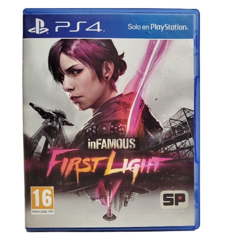 Infamous First Light Ps4 - Game Mídia Física - Jogo Original Usado ...
