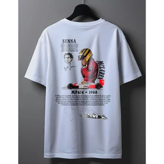 CamisetaTributo Mclaren Senna Camisa Blusa Masculina Diverse Estilos Manfinity 100% T-Shirt