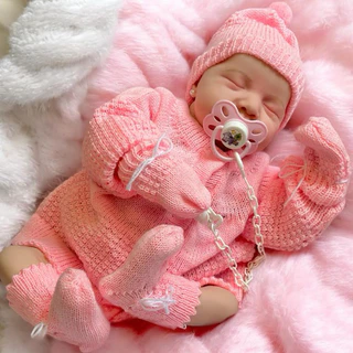 Boneca menina bebê Reborn linda recém nascida