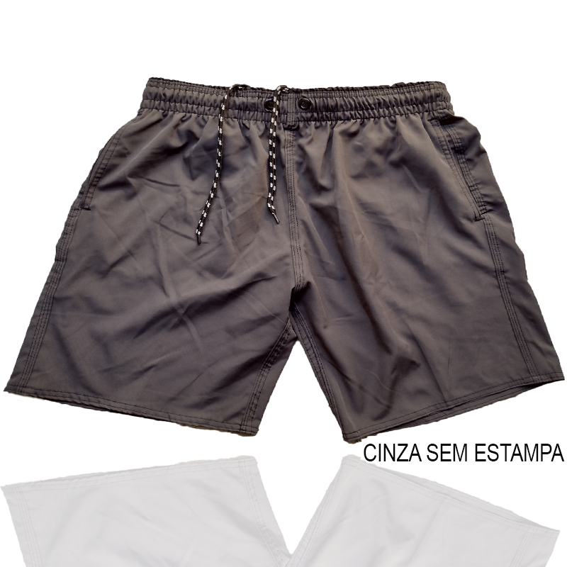 Short Elastano com Tactel Bermuda Esportiva