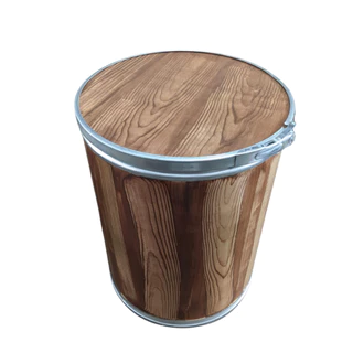 Barril Redondo Reforçado Para Armazenamento ou Ração Pet Até 20kg - Porta Ração Pet Armazenamento