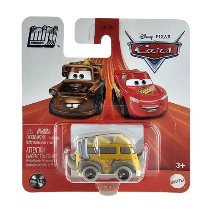 GKF65 Disney Pixar Cars Carros Básico Mini Racers - Mattel