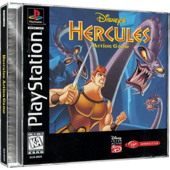 Disney's Hercules Action Game Jogo Para Ps1