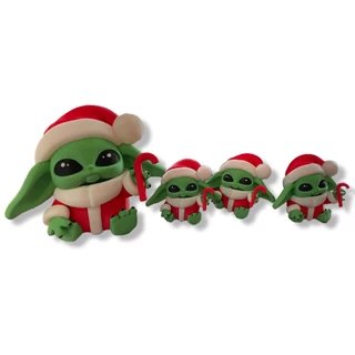 Baby Yoda Grogu Decoração De Natal