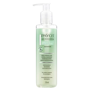 Sabonete Líquido Higienizante Facial Acnederm Payot 210ml em Oferta na Shopee