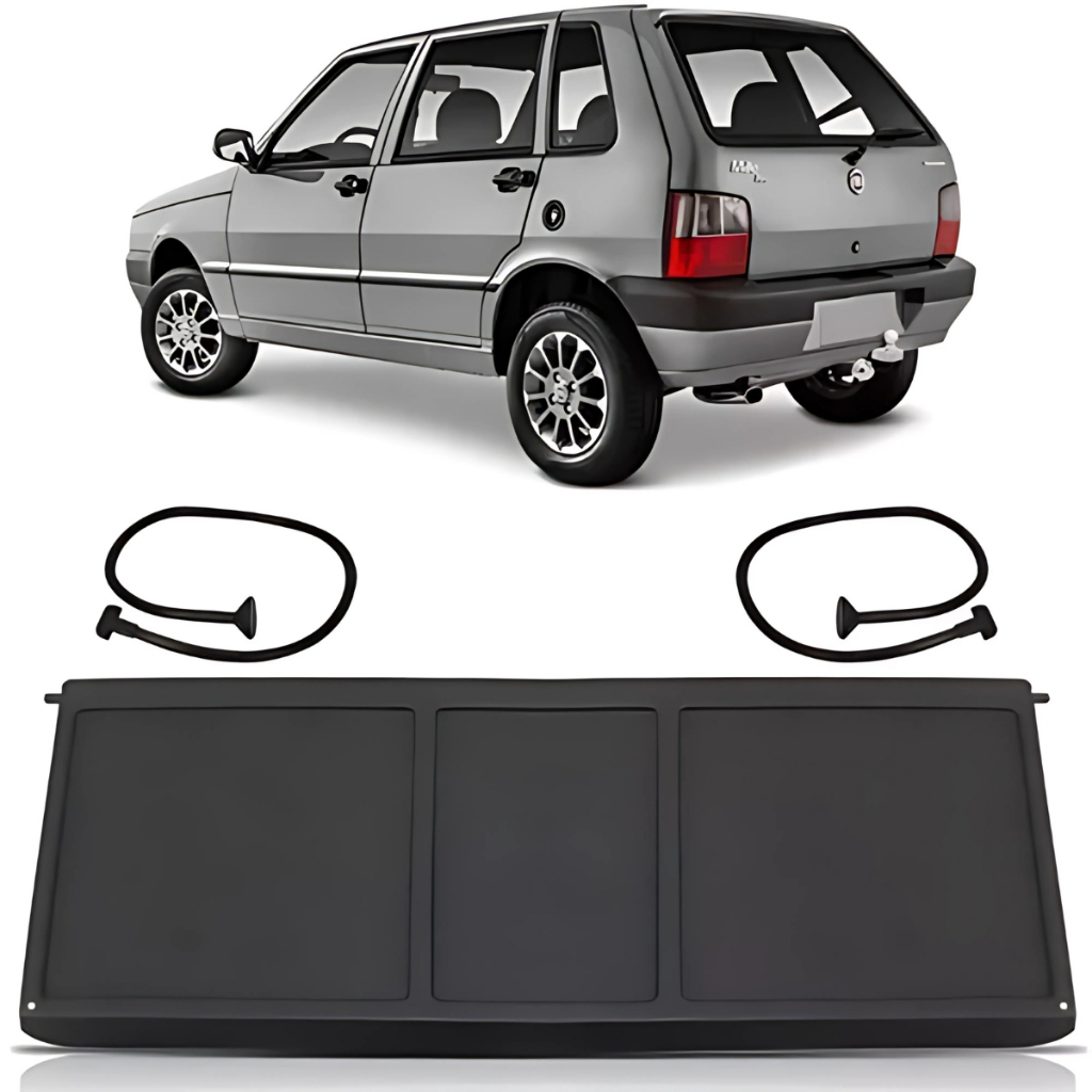 Tampão Bagagito Porta Mala Fiat Uno Mille Pitbull Way Economy 1984 a ...