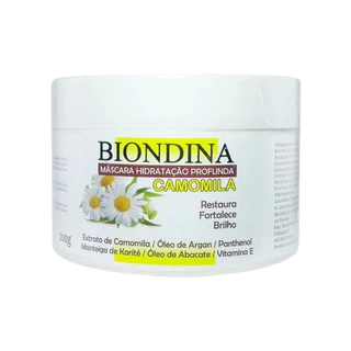 Máscara Hidratação Profunda Camomila 200g - Anaconda Biondina em Oferta na Shopee