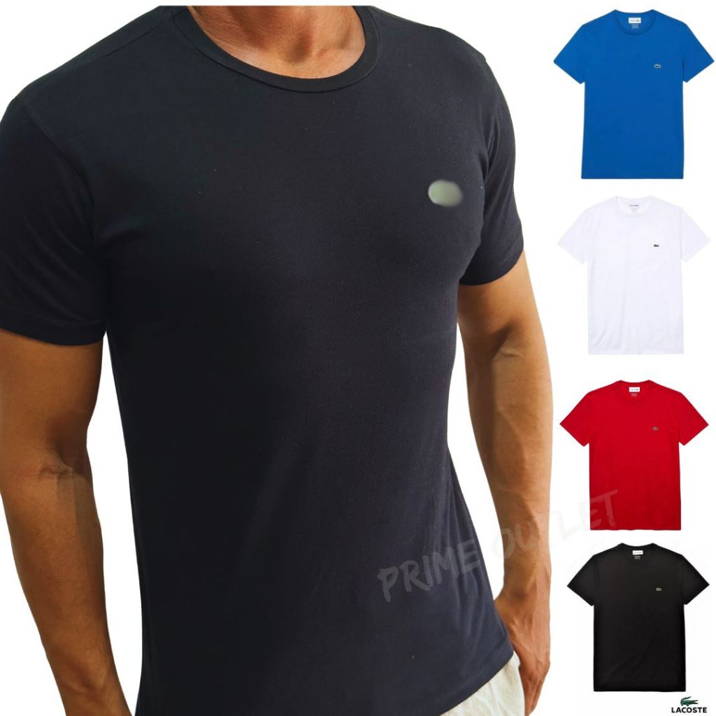 Camiseta Básica Masculina Algodão Gola Redonda