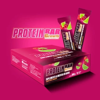 Barra Protein Bar Growth - 12un x 30g (360g) - Growth Supplements