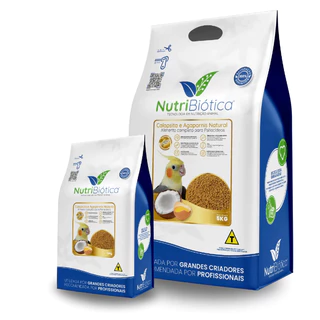 Ração Nutribiótica para calopsitas - 5 kg