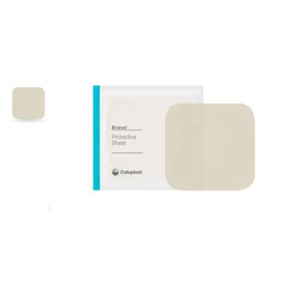 Brava Placa Protetora - 20x 20 cm Coloplast kit c2 uni. | Shopee Brasil
