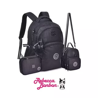 Kit Crinkle com Lurex: Mochila de Costas + Lancheira + Estojo