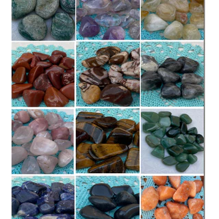 Cristais e Pedras Naturais Roladas