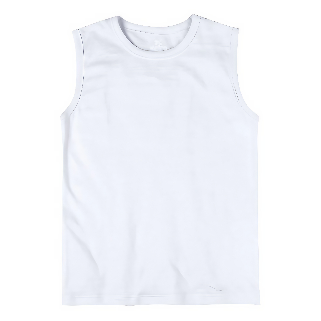 CAMISETA BRANCA REGATA INFANTIL DO 2 AO 14