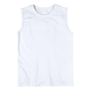 CAMISETA BRANCA REGATA INFANTIL DO 2 AO 14
