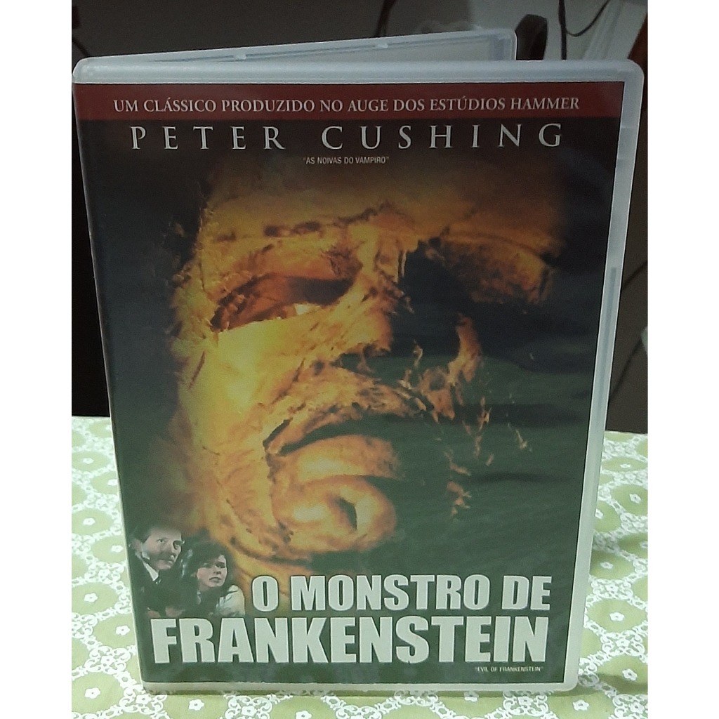 Dvd Original O Monstro de Frankenstein (1964) Edição Colorida em
